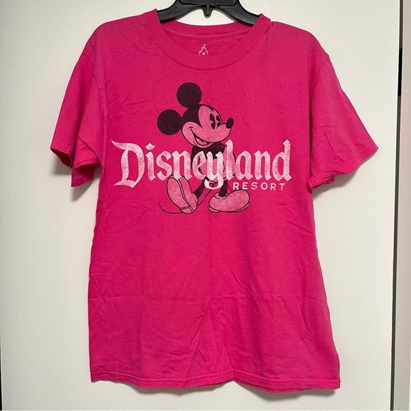 Disney Tops - Disneyland Resort Mickey Mouse Pink short sleeve T-Shirt MEDIUM